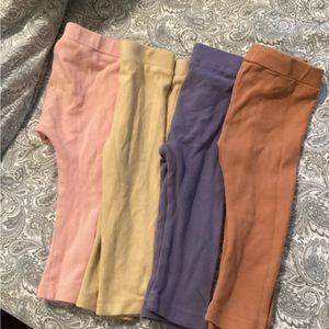 4 pairs Kate Quinn organic cotton classic leggings